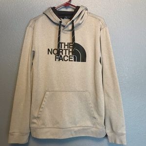 Men’s dri-fit Northface light gray hoodie ECU